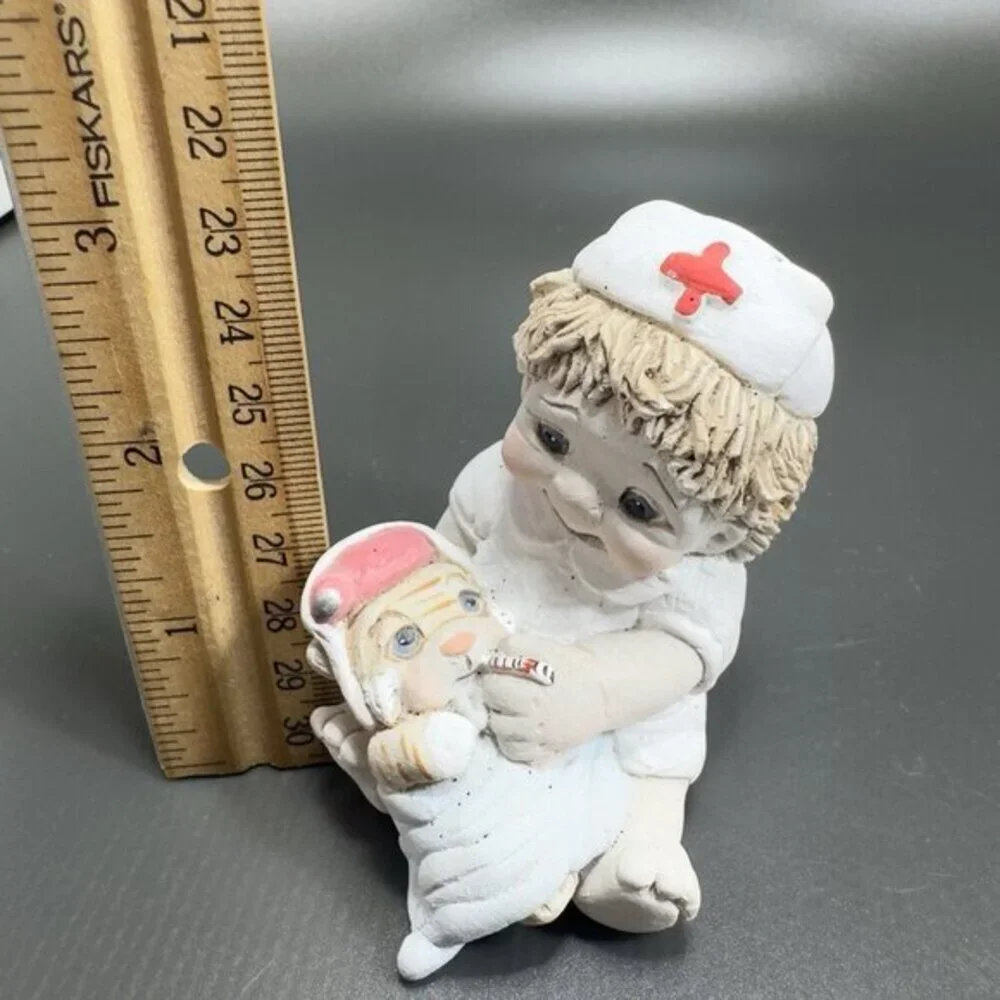 1996 Cast Art‎ Industries Dreamsicles Signed Kristin Figurine Junior Nurse VTG
